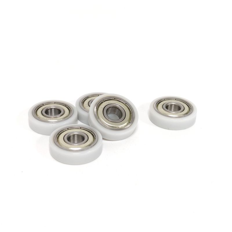BS60826-7 plastbelagt dyp spor kulelager